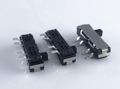 Mini Slide Switch, 13.0×3.5×3.5mm,1P3T SMD Horizontal  KLS7-MSS-1346S